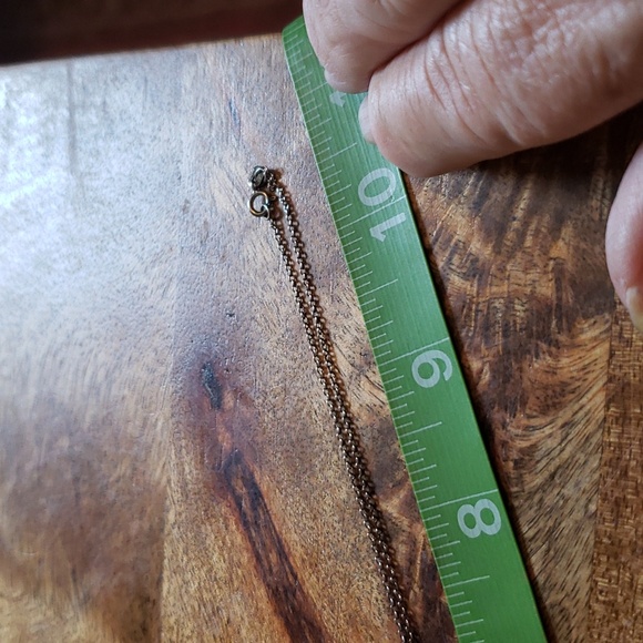 Ancient Roman Glass Sterling Silver Cross Necklace with Chain - Picture 9 of 10